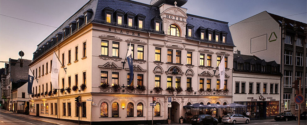 Hotel Blauer Engel Aue  Ngoại thất bức ảnh